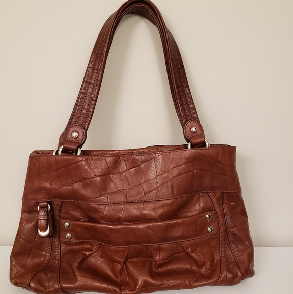 B. Makowsky brown handbag - Picture 1 of 6